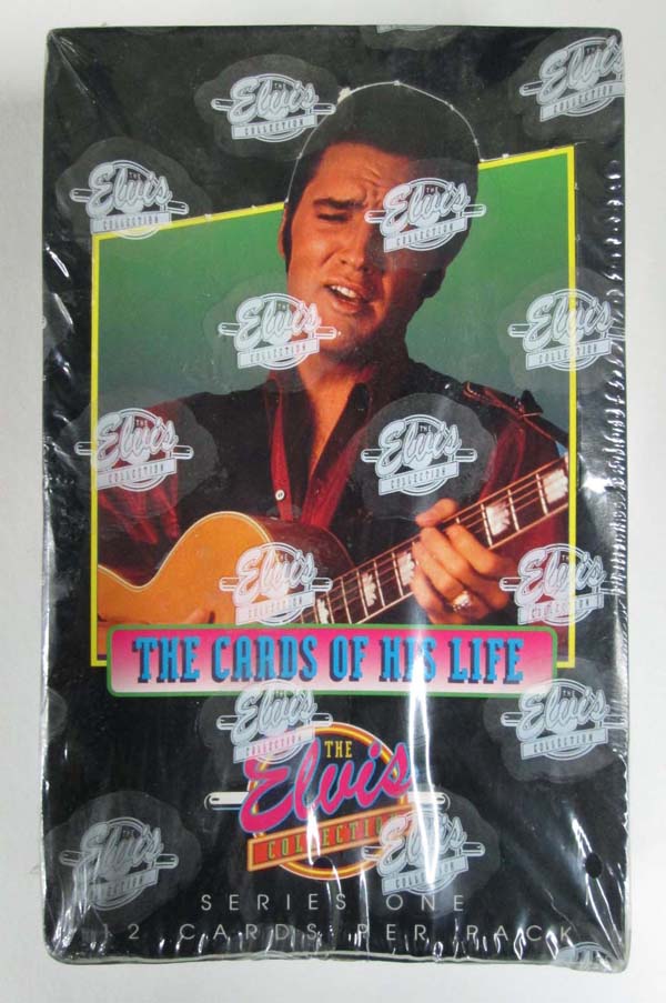 1992 River Group Elvis Collection Series 1 Trading Card Box 36 Packs Sealed