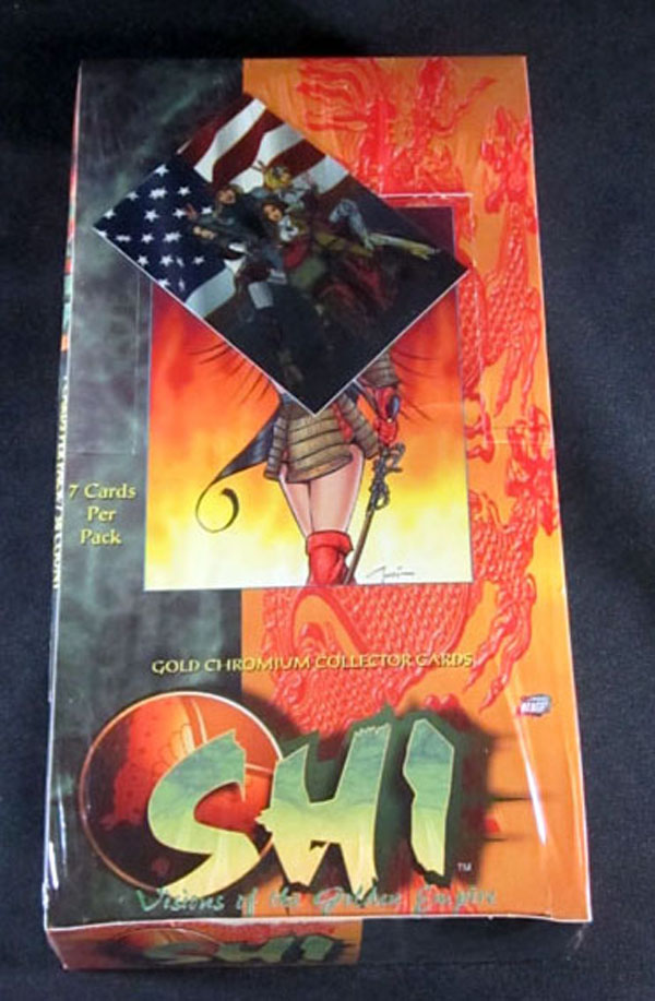 1996 Comic Images SHI Golden Empire Trading Card Box  